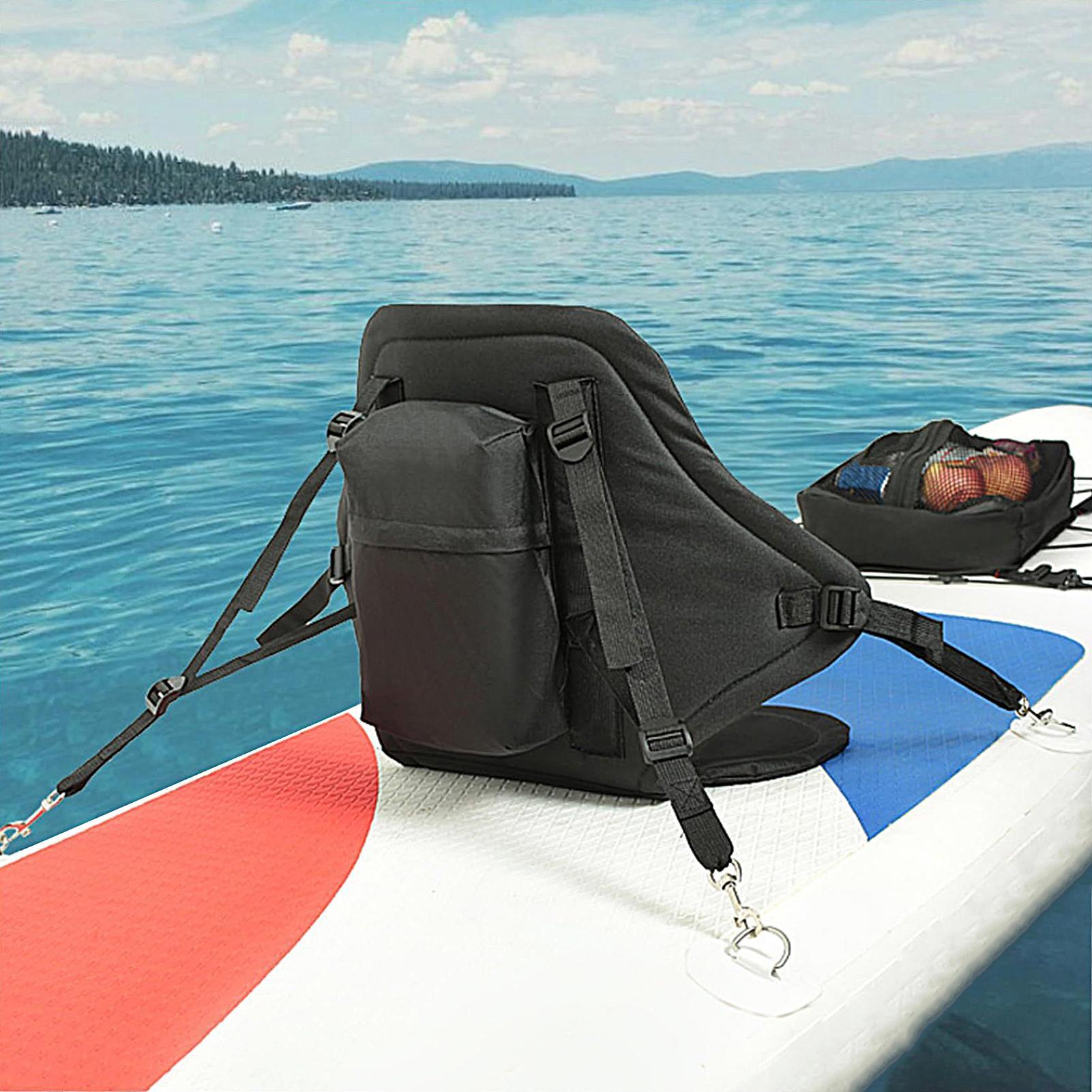 Fishing Kayak Crate - Kajak zitkussen met opbergtas Gewatteerde verstelbare