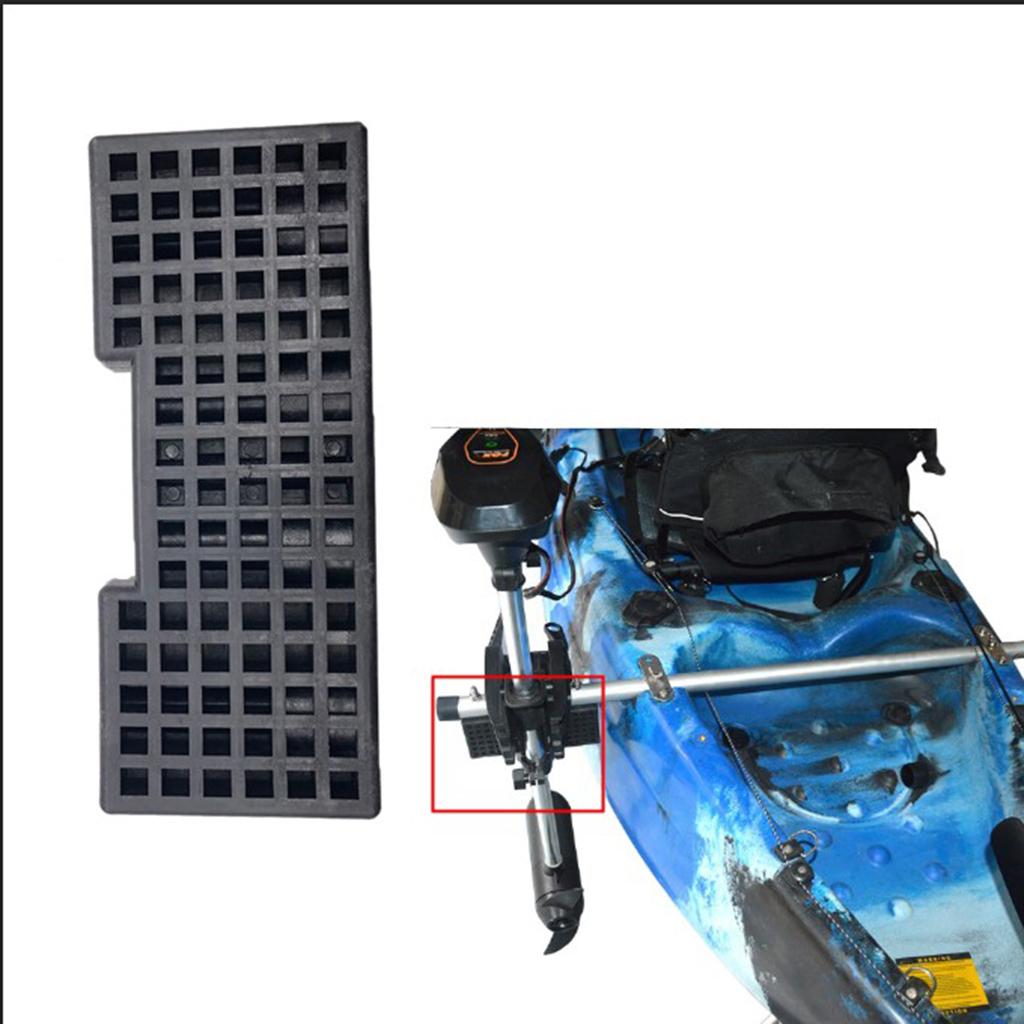 Fishing Kayak Trolling Motor - Legering trollingmotoren voor kajakbootmontage, versterkte blokplaat,