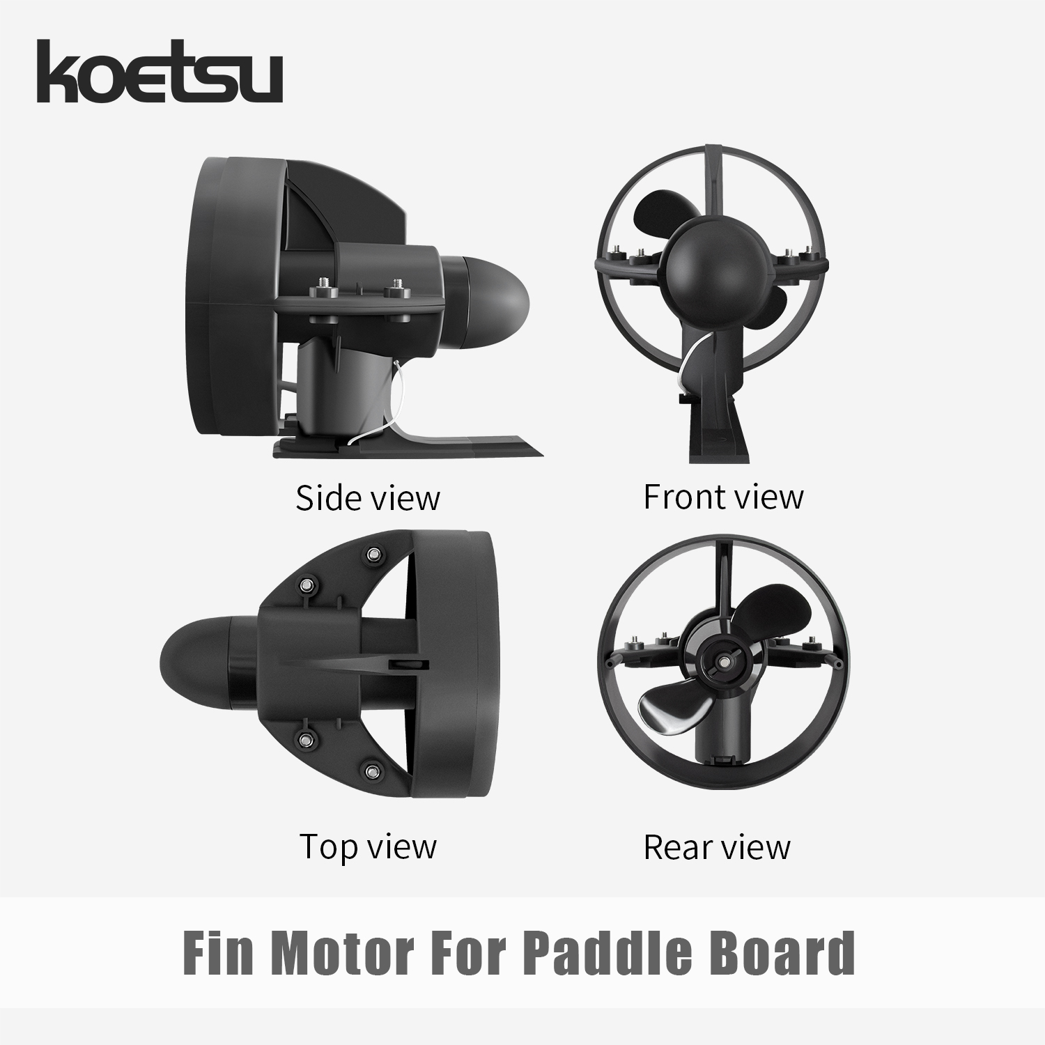 KOETSU Paddleboard Onderwater  - Fishing Kayak Crate recensie en prijs