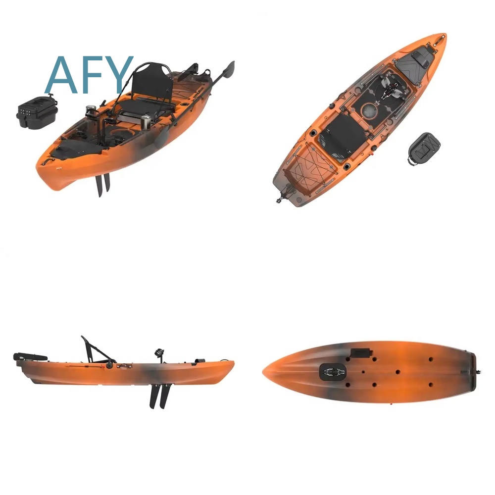 10-voet pedaal-aangedreven kaj - Fishing Kayak Pedal Drive recensie en prijs